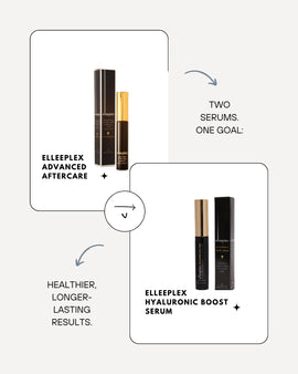 Elleeplex Advanced Aftercare v Elleeplex Hyaluronic Boost Serum