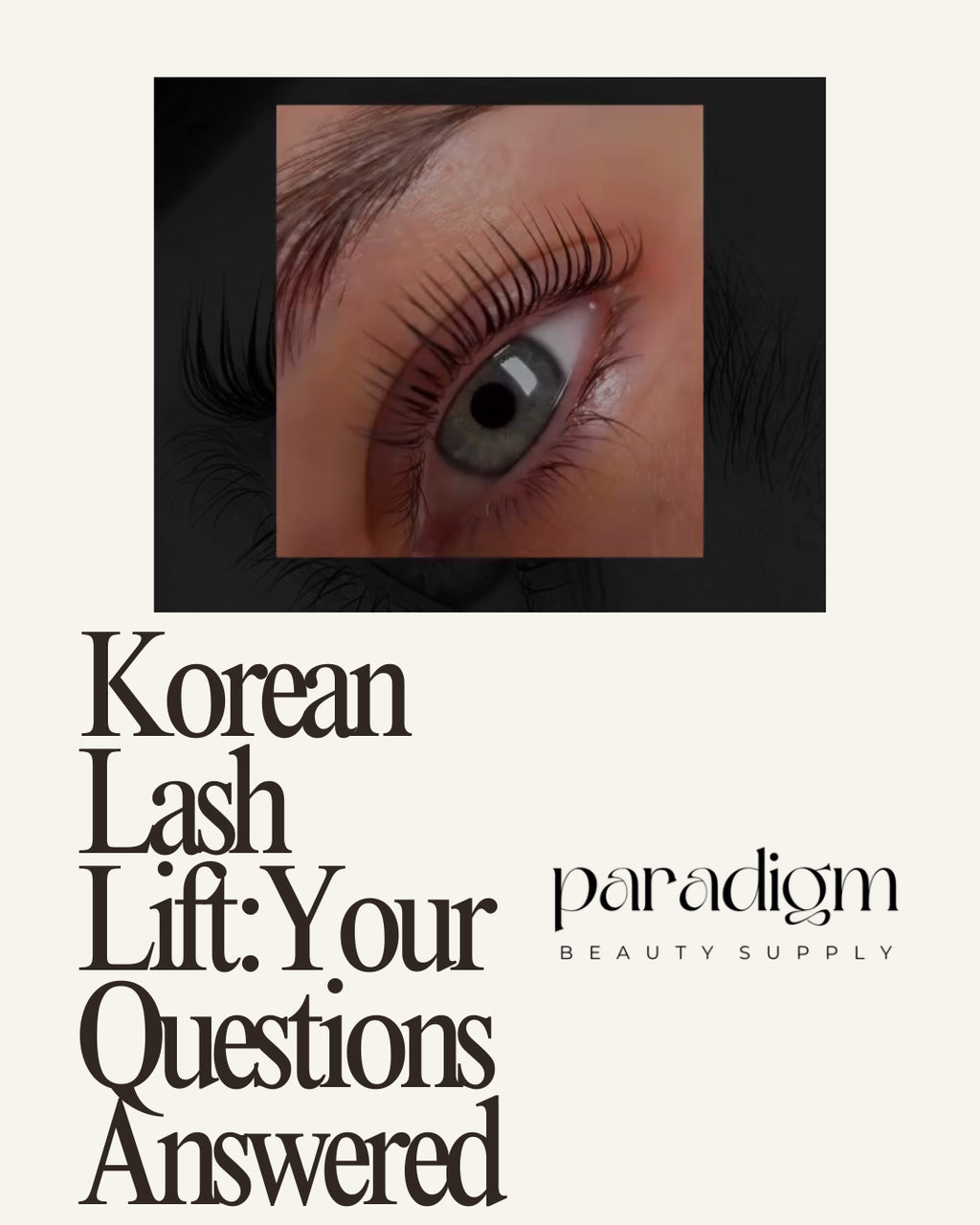 Korean Lash Lift: Your Questions Answered