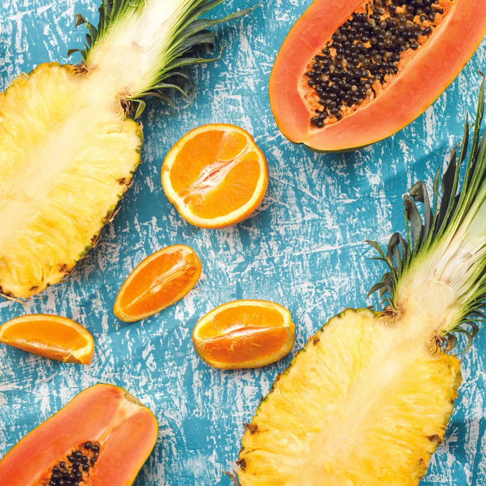 Glow Duo: Pineapple & Papaya's Perfect Skin Recipe