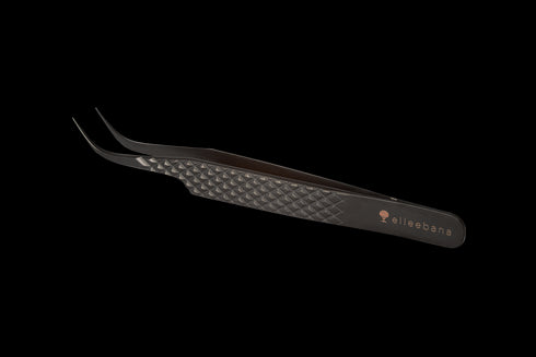 Ellee-Flow Pro Curved Non-Fibre Tweezer