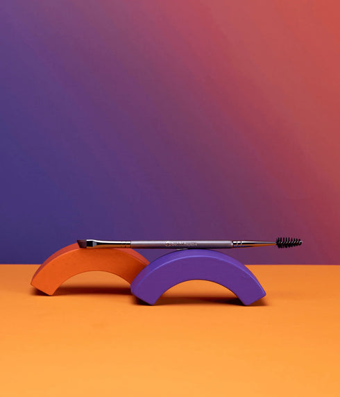 Supercilium Small Angled & Spoolie brush