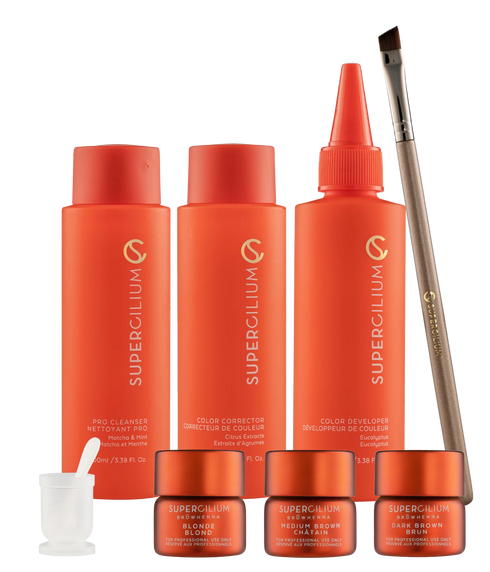 Supercilium Mini Henna Kit - 3 colors